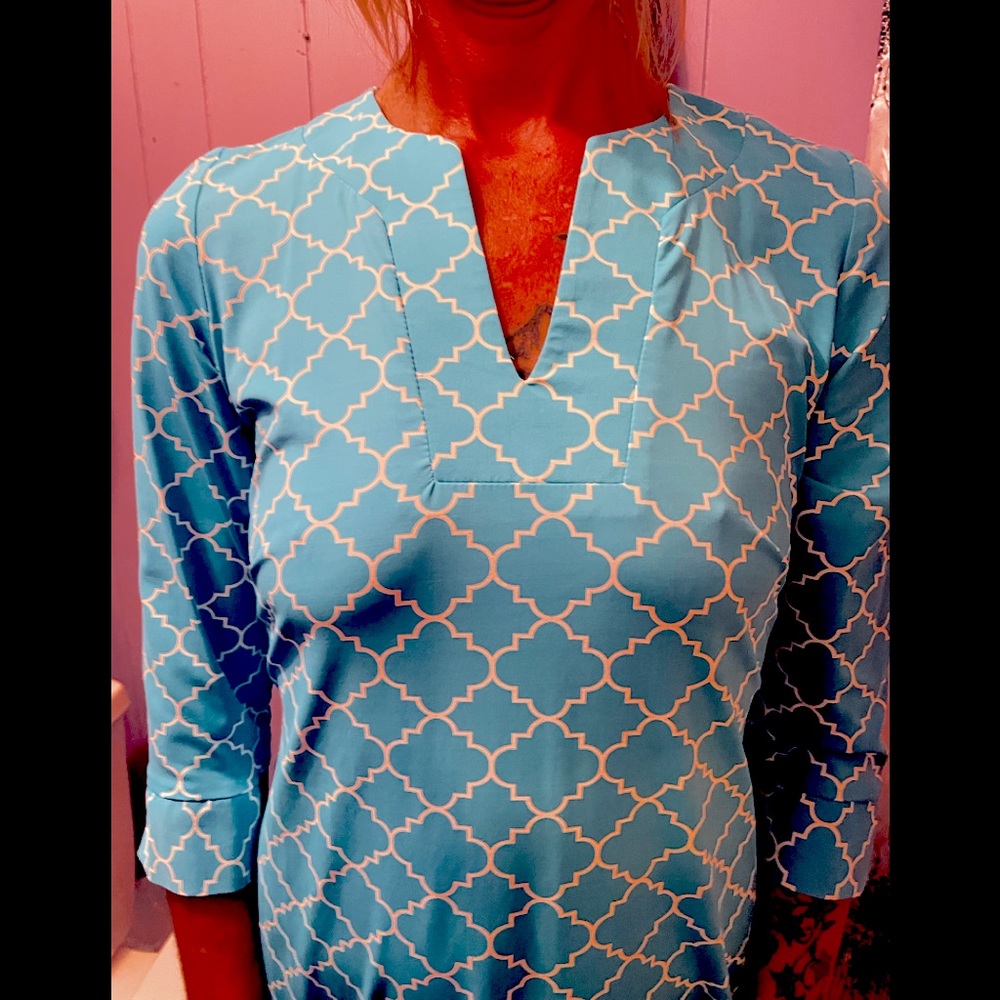 Katherine Way fitted dress Size small